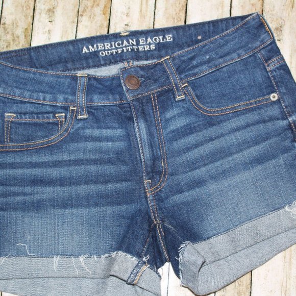 American Eagle Denim Short size 6 - Picture 2 of 2